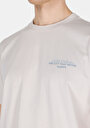 thumb-Afficher les détails de T-shirt À Manches Courtes Gris Comfort Fit Droit Homme