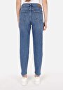 thumb-Afficher les détails de 896  Maria Pantalon  Tapered Leg High Rise En Jean Mom Fit Femme