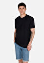 thumb-Afficher les détails de T-shirt À Manches Courtes Noir Regular Fit Jakarli Homme