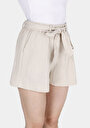 thumb-Afficher les détails de Short Beige Regular Fit Femme
