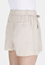 thumb-Afficher les détails de Short Beige Regular Fit Femme