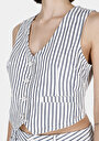 thumb-Afficher les détails de Gilet  Slim Fit Femme