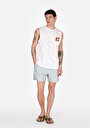 thumb-Afficher les détails de Short De Bain Vert Slim Fit Doublé Homme
