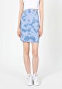 thumb-Afficher les détails de Jupe Bleu Slim Fit    Femme