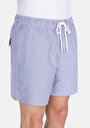 thumb-Afficher les détails de Short De Bain Marine Slim Fit Doublé Homme