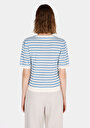thumb-Afficher les détails de Tricoter Blanc Slim Fit  Femme