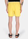 thumb-Afficher les détails de Short De Bain Jaune Slim Fit Doublé Homme