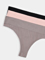 thumb-Afficher les détails de Sous-vêtements Multicolou Comfort Fit  Femme