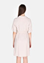 thumb-Afficher les détails de Robe Beige Regular Fit    Femme