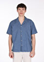 thumb-Afficher les détails de Chemise À Manches Courtes  Rayé Oversize Fit Homme