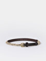 thumb-Afficher les détails de Ceinture Ecru Modern Fit Femme