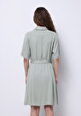 thumb-Afficher les détails de Robe Vert Regular Fit    Femme