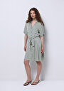 thumb-Afficher les détails de Robe Vert Regular Fit    Femme