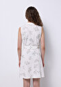 thumb-Afficher les détails de Robe Ecru Regular Fit    Femme