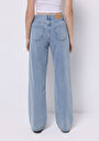 thumb-Afficher les détails de 970 Berry Pantalon    En Jean Regular Fit Femme