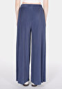thumb-Afficher les détails de Pantalon De Survêtement Bleu Regular Fit Femme