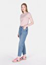 thumb-Afficher les détails de 891 Maya Pantalon  Tapered Leg Medium Rise En Jean Slim Fit Femme