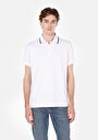 thumb-Afficher les détails de Blanc Homme T-shirt Polo À Manches Courtes