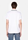 thumb-Afficher les détails de Blanc Homme T-shirt Polo À Manches Courtes