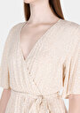 thumb-Afficher les détails de Robe Beige Regular Fit    Femme