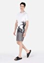 thumb-Afficher les détails de Short De Bain Anthracite Slim Fit  Homme