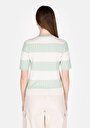 thumb-Afficher les détails de Tricot Vert Slim Fit  Femme