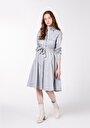 thumb-Afficher les détails de Robe Gris Regular Fit    Femme