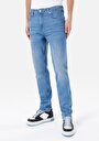 thumb-Afficher les détails de 067 Jack Pantalon Denim Tapered Leg Medium Rise En  Regular Fit Homme