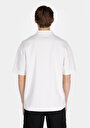 thumb-Afficher les détails de T-shirt Polo À Manches Courtes Blanc Droit Oversize Fit Homme
