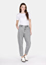 thumb-Afficher les détails de Blouse À Manches Courtes Blanc Slim Fit Manches Courtes Femme