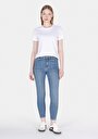 thumb-Afficher les détails de 760 Diana Pantalon    En Jean Skinny Fit Femme