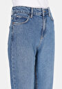 thumb-Afficher les détails de 896  Maria Pantalon  Tapered Leg High Rise En Jean Mom Fit Femme