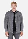 thumb-Afficher les détails de Shırt À Manches Longues  Oversize Fit   Homme