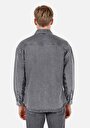 thumb-Afficher les détails de Shırt À Manches Longues  Oversize Fit   Homme
