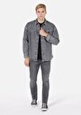 thumb-Afficher les détails de Shırt À Manches Longues  Oversize Fit   Homme