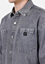 thumb-Afficher les détails de Shırt À Manches Longues  Oversize Fit   Homme