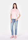 thumb-Afficher les détails de 884 Lauren Pantalon  Straight Leg High Rise En  Straight Fit Femme