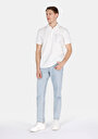 thumb-Afficher les détails de 042 John Pantalon    En Jean Slim Straight Homme