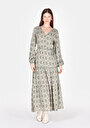 thumb-Afficher les détails de Robe Multicolou Regular Fit    Femme