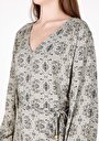 thumb-Afficher les détails de Robe Multicolou Regular Fit    Femme