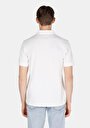 thumb-Afficher les détails de Blanc Homme T-shirt Polo À Manches Courtes