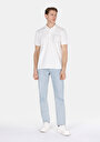 thumb-Afficher les détails de Blanc Homme T-shirt Polo À Manches Courtes