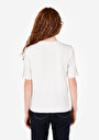 thumb-Afficher les détails de Tricot Ecru Slim Fit  Femme