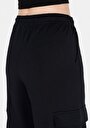 thumb-Afficher les détails de Pantalon De Survêtement Noir Regular Fit Femme