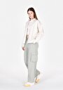 thumb-Afficher les détails de Pantalon De Survêtement Vert Regular Fit Femme
