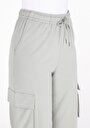 thumb-Afficher les détails de Pantalon De Survêtement Vert Regular Fit Femme