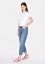 thumb-Afficher les détails de 893 Julia Pantalon  Tapered Leg Medium Rise En Jean Boyfriend Fit Femme