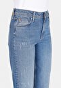 thumb-Afficher les détails de 893 Julia Pantalon  Tapered Leg Medium Rise En Jean Boyfriend Fit Femme