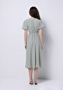 thumb-Afficher les détails de Robe Vert Regular Fit    Femme