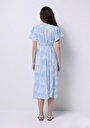 thumb-Afficher les détails de Robe Bleu Regular Fit    Femme